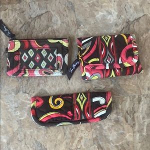 Vera Bradley Wallets and Eyeglass Holder